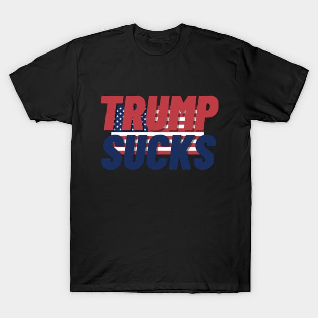 Trump Sucks T-Shirt by 9 Turtles Project